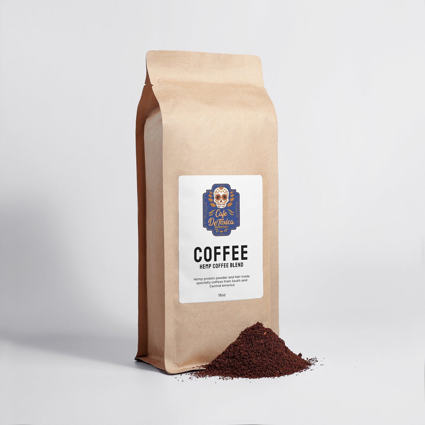 Hemp Coffee Blend - Medium Roast 16oz