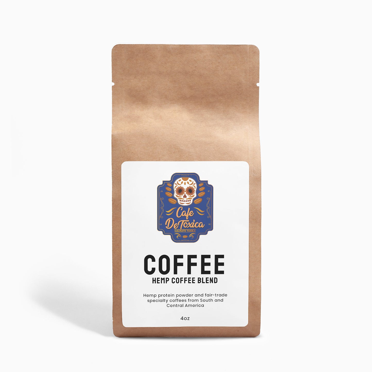 Hemp Coffee Blend - Medium Roast 4oz